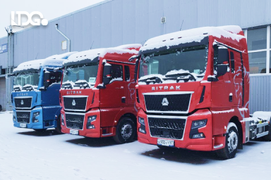 Новые тягачи SITRAK куплены транспортной компанией Смоленск чтобы обновить автопарк рефрижераторных перевозок