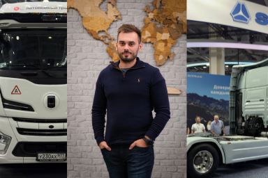 Выставка COMvex 2025, генеральный директор ГК LDGo дает интервью о проблемах сферы транспорта, грузоперевозок